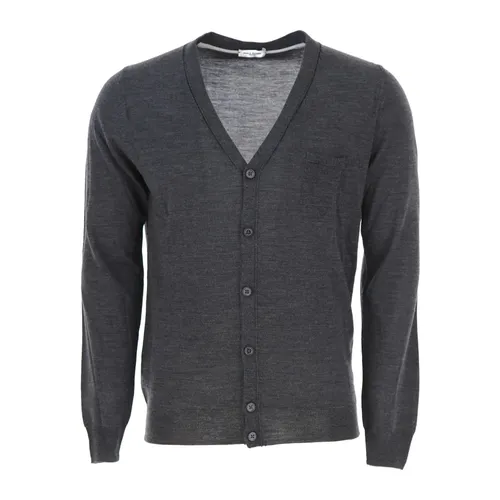 Knitwear > Cardigans - - Paolo Pecora - Modalova