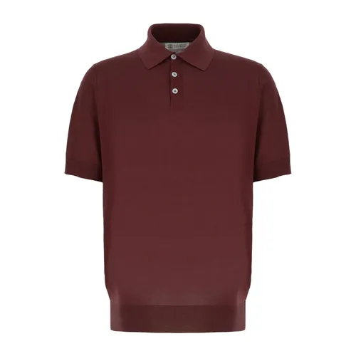 Tops > Polo Shirts - - Brunello Cucinelli - Modalova