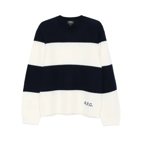 Knitwear > Round-neck Knitwear - - A.p.c. - Modalova