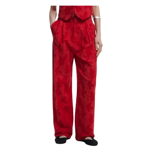 Trousers > Wide Trousers - - Desigual - Modalova