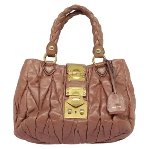 Pre-owned > Pre-owned Bags > Pre-owned Handbags - - Miu Miu Pre-owned - Modalova