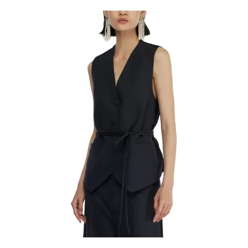 Jackets > Vests - - Semicouture - Modalova
