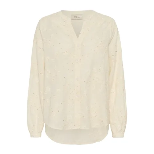 Blouses & Shirts > Blouses - - Cream - Modalova
