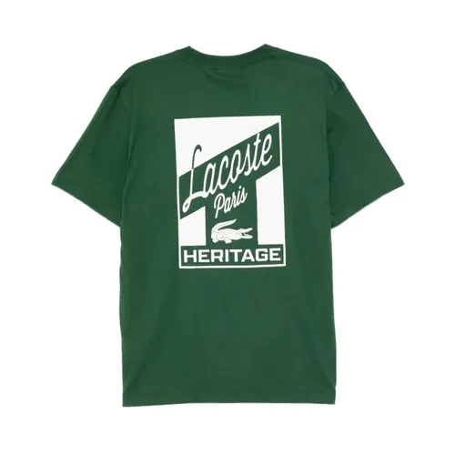 Lacoste - Tops > T-Shirts - Green - Lacoste - Modalova