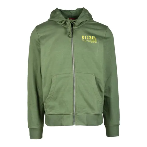 Sweatshirts & Hoodies > Zip-throughs - - Diesel - Modalova