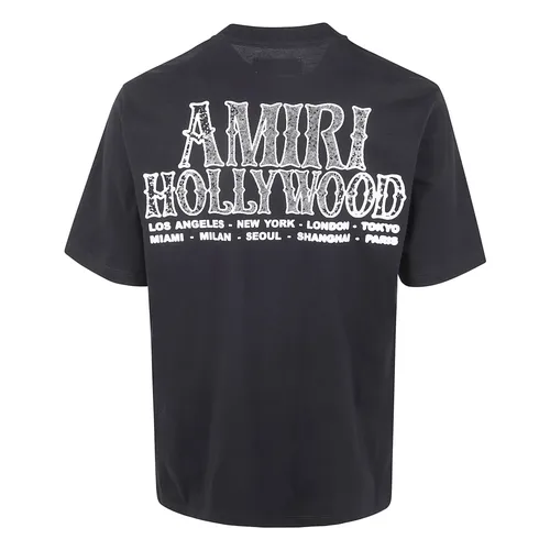 Amiri - Tops > T-Shirts - Black - Amiri - Modalova
