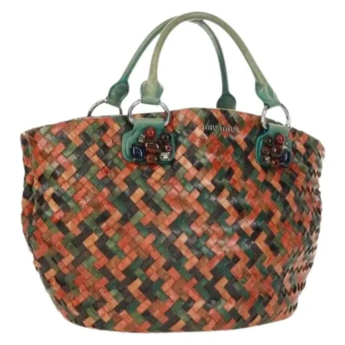 Pre-owned > Pre-owned Bags > Pre-owned Handbags - - Miu Miu Pre-owned - Modalova