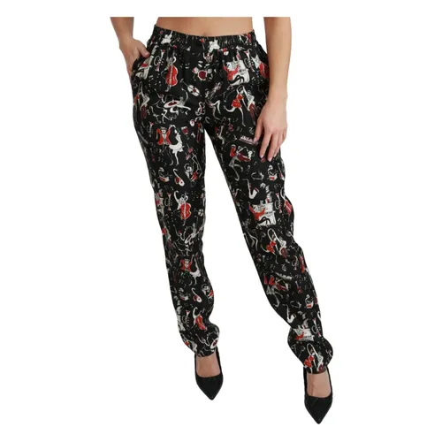 Trousers > Slim-fit Trousers - - Dolce & Gabbana - Modalova