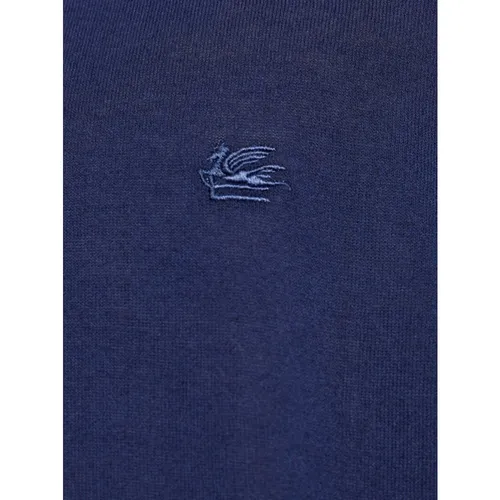 Etro - Tops > Polo Shirts - Blue - Etro - Modalova