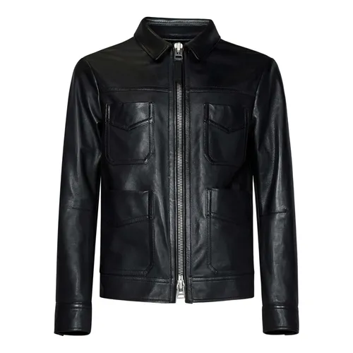 Jackets > Leather Jackets - - Tom Ford - Modalova