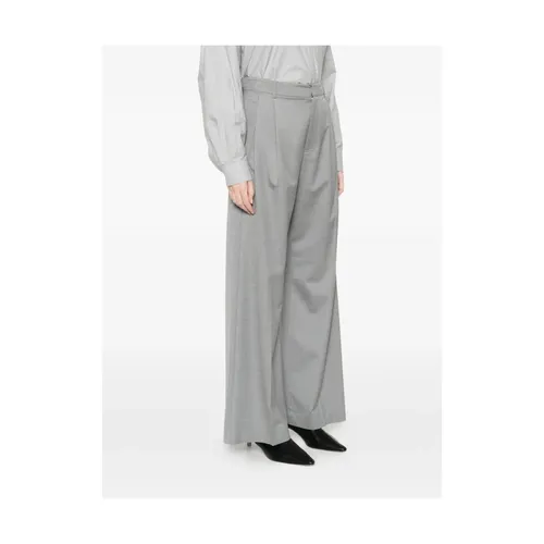 Trousers > Wide Trousers - - Tela - Modalova