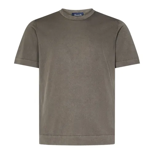 Drumohr - Tops > T-Shirts - Gray - Drumohr - Modalova