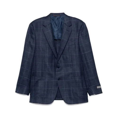 Canali - Jackets > Blazers - Blue - Canali - Modalova