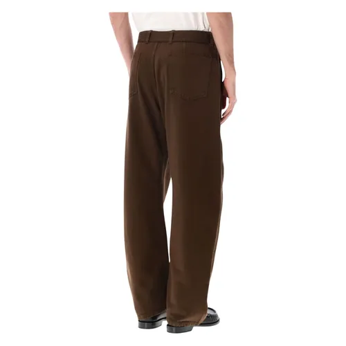 Trousers > Straight Trousers - - Lemaire - Modalova