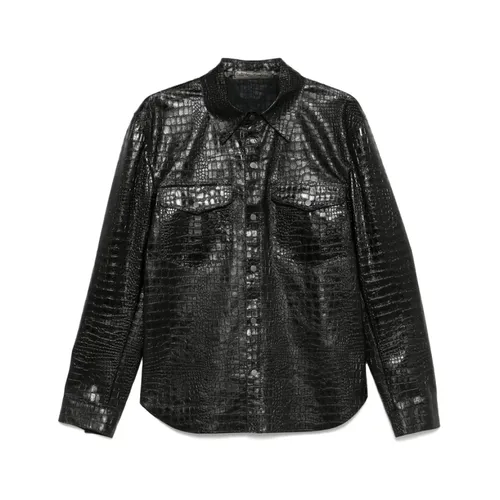 Jackets > Leather Jackets - - Salvatore Santoro - Modalova