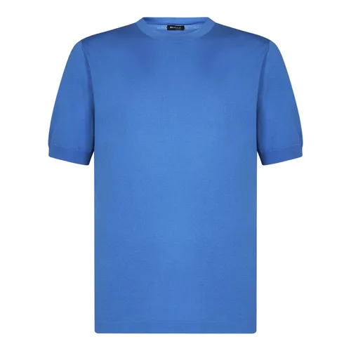 Kiton - Tops > T-Shirts - Blue - Kiton - Modalova