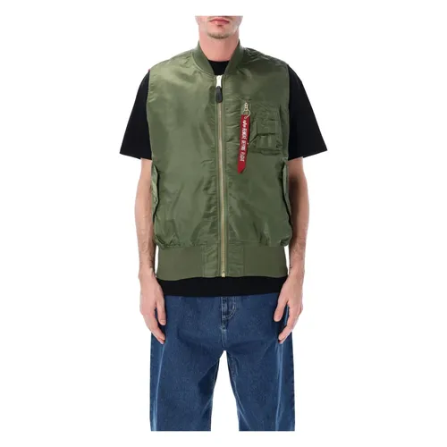 Jackets > Vests - - Alpha Industries - Modalova