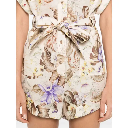 Jumpsuits & Playsuits > Playsuits - - Zimmermann - Modalova