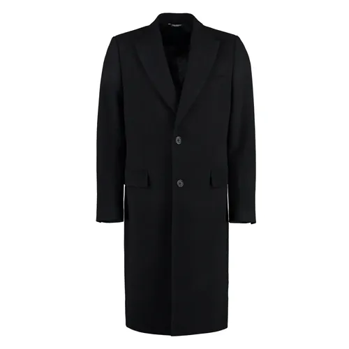 Coats > Single-Breasted Coats - - Dolce & Gabbana - Modalova