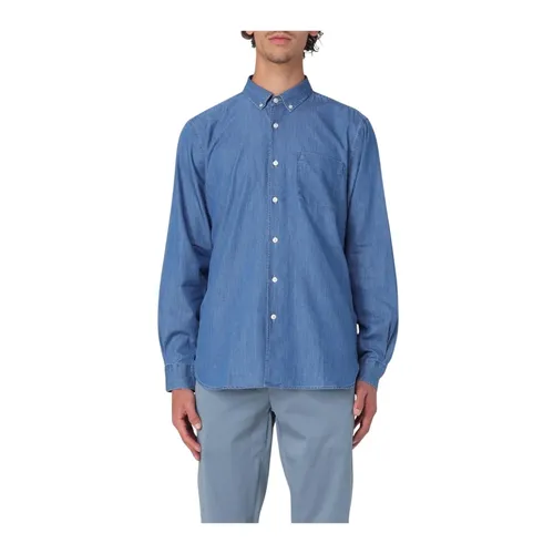 Shirts > Denim Shirts - - Fay - Modalova