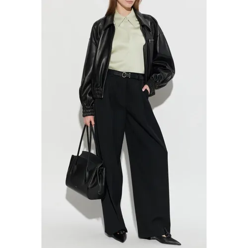 Jackets > Leather Jackets - - Jil Sander - Modalova