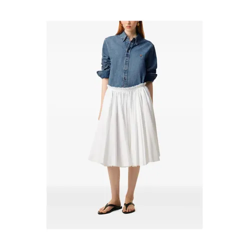 Blouses & Shirts > Denim Shirts - - Ami Paris - Modalova