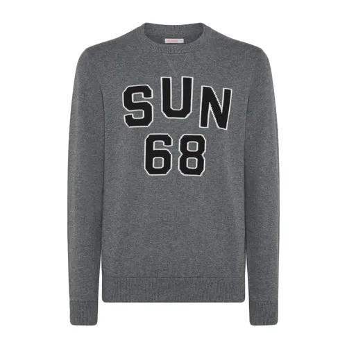 Knitwear > Round-neck Knitwear - - Sun68 - Modalova