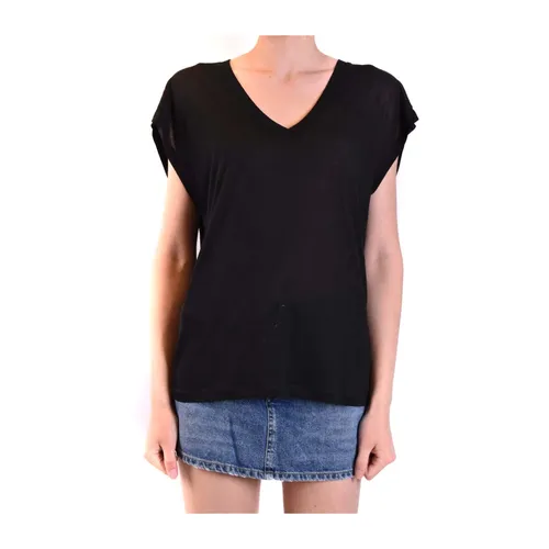 Dondup - Tops > T-Shirts - Black - Dondup - Modalova
