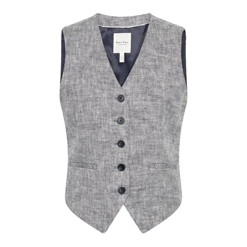 Part Two - Jackets > Vests - Gray - Part Two - Modalova