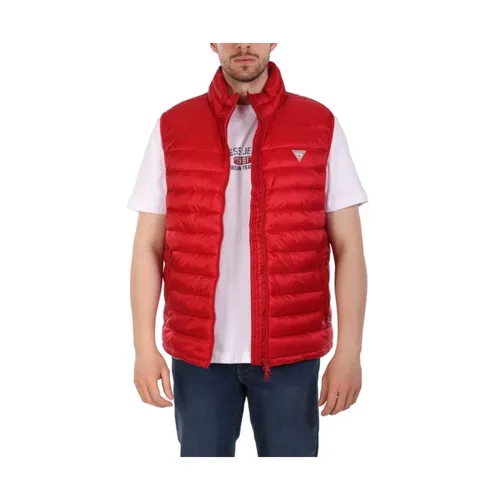 Guess - Jackets > Vests - Red - Guess - Modalova