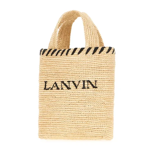 Lanvin - Bags > Tote Bags - Beige - Lanvin - Modalova