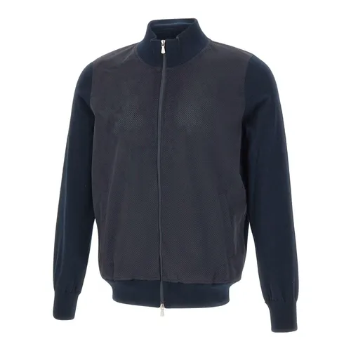 Sweatshirts & Hoodies > Zip-throughs - - Gran Sasso - Modalova