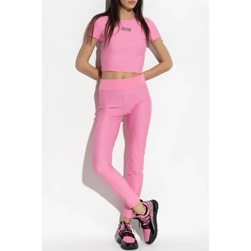 Trousers > Leggings - - Versace Jeans Couture - Modalova