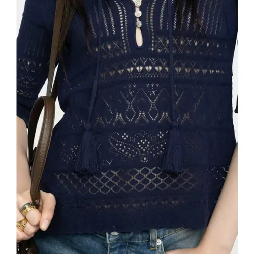 Knitwear > V-neck Knitwear - - Zadig & Voltaire - Modalova