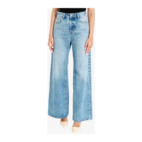 Jeans > Wide Jeans - - Diesel - Modalova