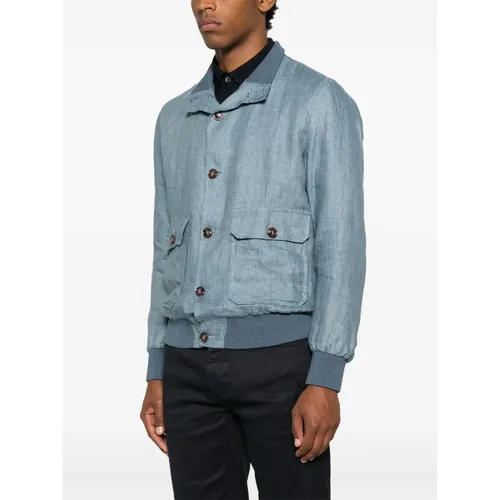 Jackets > Light Jackets - - Barba - Modalova