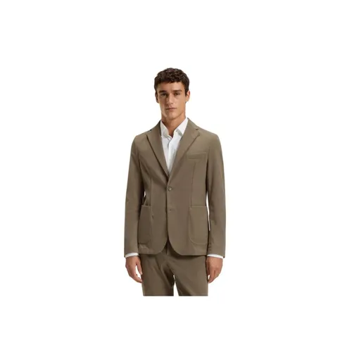 Hugo - Jackets > Blazers - Brown - Hugo - Modalova