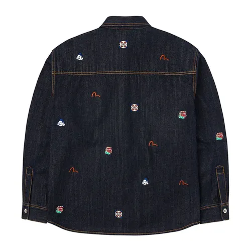 Shirts > Denim Shirts - - Evisu - Modalova