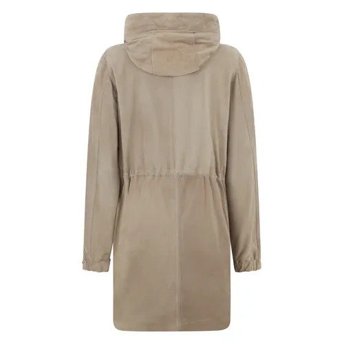 Moorer - Coats > Parkas - Beige - Moorer - Modalova