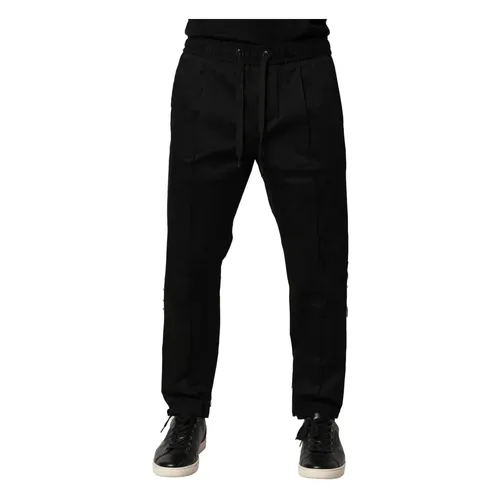 Trousers > Sweatpants - - Dolce & Gabbana - Modalova