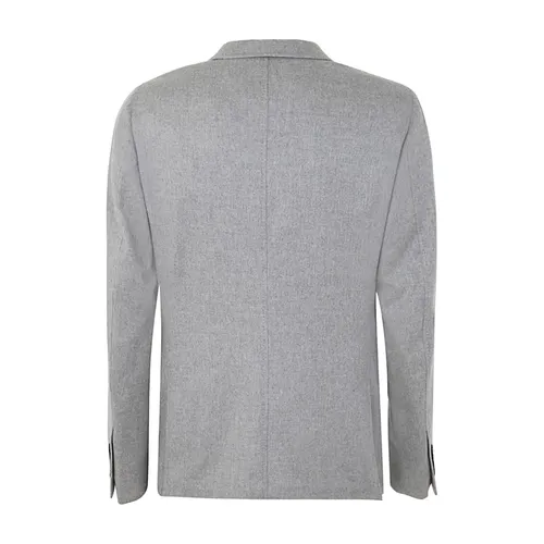 Zegna - Jackets > Blazers - Gray - Zegna - Modalova