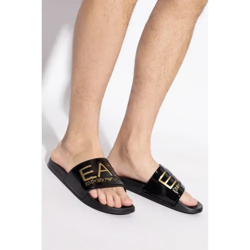 Shoes > Flip Flops & Sliders > Sliders - - Emporio Armani EA7 - Modalova