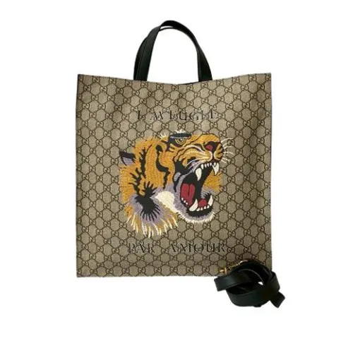 Pre-owned > Pre-owned Bags > Pre-owned Tote Bags - - Gucci Vintage - Modalova