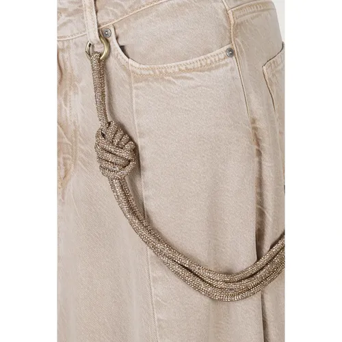 Skirts > Denim Skirts - - Pinko - Modalova