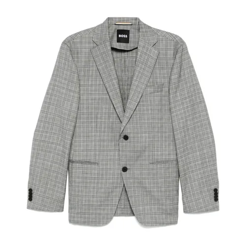 Hugo - Jackets > Blazers - Gray - Hugo - Modalova