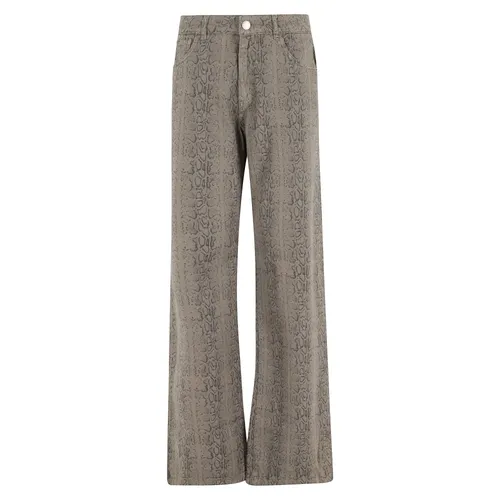 Jeans > Wide Jeans - - Federica Tosi - Modalova