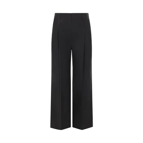 Trousers > Wide Trousers - - Brunello Cucinelli - Modalova