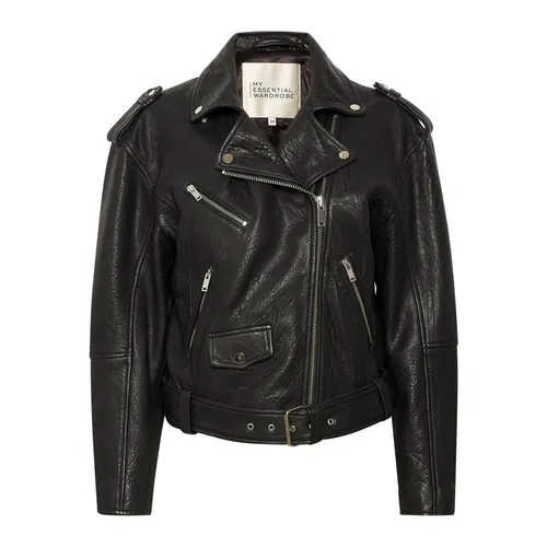 Jackets > Leather Jackets - - My Essential Wardrobe - Modalova