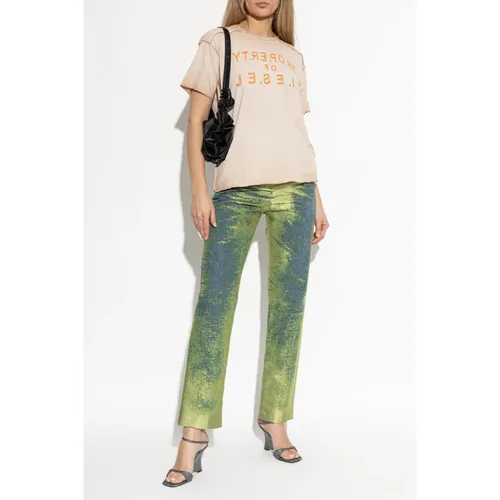 Diesel - Tops > T-Shirts - Pink - Diesel - Modalova