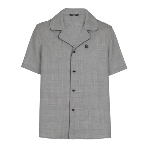 Shirts > Short Sleeve Shirts - - Balmain - Modalova